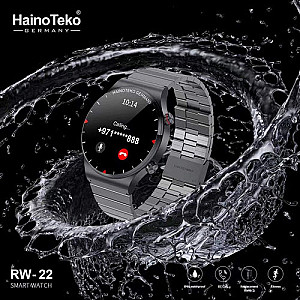 Haino Teko RW-22 Smart Watch for Android and Apple , Black