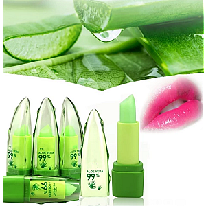 Natural Aloe Vera Lipstick Waterproof Moisturizing Lip Balm Lip Stick