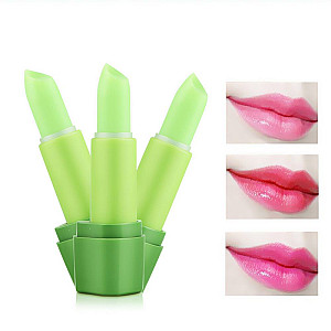 Natural Aloe Vera Lipstick Waterproof Moisturizing Lip Balm Lip Stick