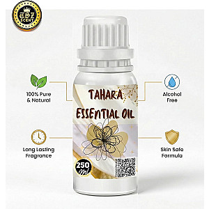 TSZ Scent Pure Al Tahara Musk Perfume Oil for Men Women Concentrated Long Lasting Alcohol Free Floral Soft White Musc Essence (250ml)
