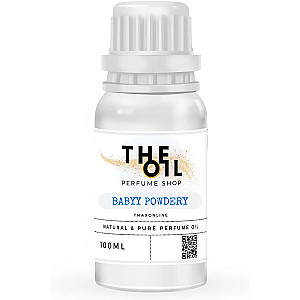 TSZ Scent Babyy Powdery Perfume Oil 100ml Soft Musk & Delicate Floral Fragrance Long-Lasting Alcohol-Free Gentle on Skin
