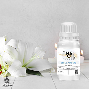 TSZ Scent Babyy Powdery Perfume Oil 100ml Soft Musk & Delicate Floral Fragrance Long-Lasting Alcohol-Free Gentle on Skin