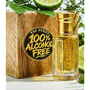 TSZ Scent Mango Ember Perfume Oil for Women and Men 12ml | Alcohol-Free Long Lasting Signature Fragrance, Fruity Woody Amber Vanilla, Easy Swipe Use, Carry, Travel (God of Fire)